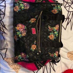 Betsy Johnson! Duffel bag!